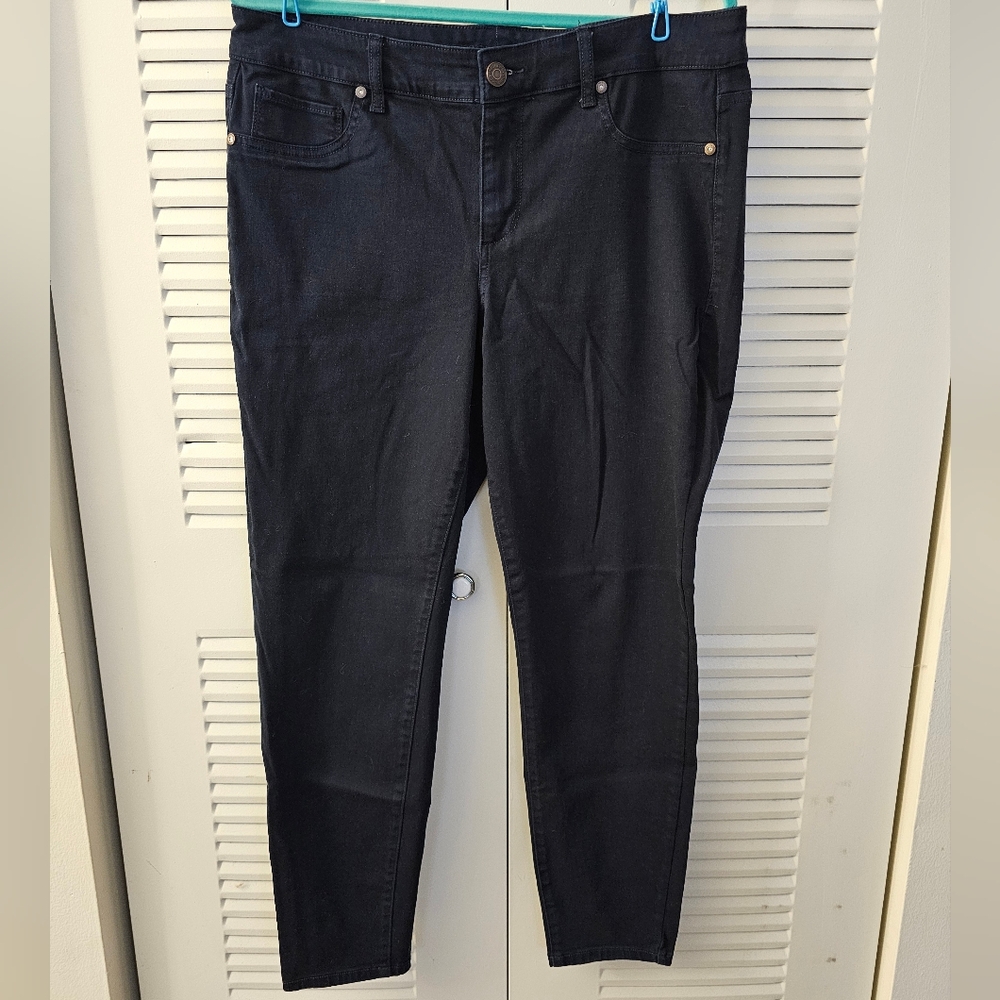 Maurices Midnight Blue Skinny Jeans - Size 16W